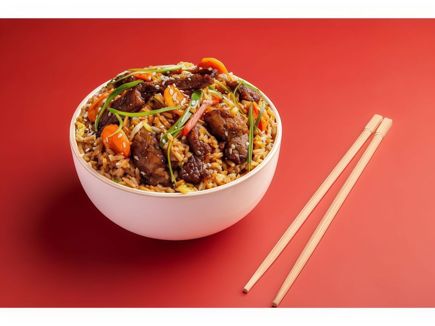 Fried Rice Beef