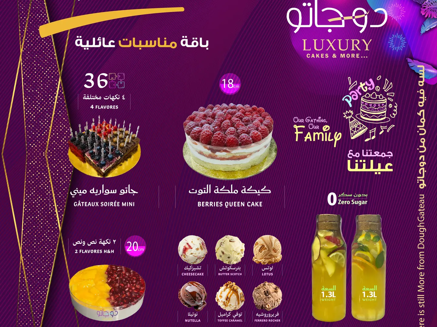 باقة احتفال العائلة