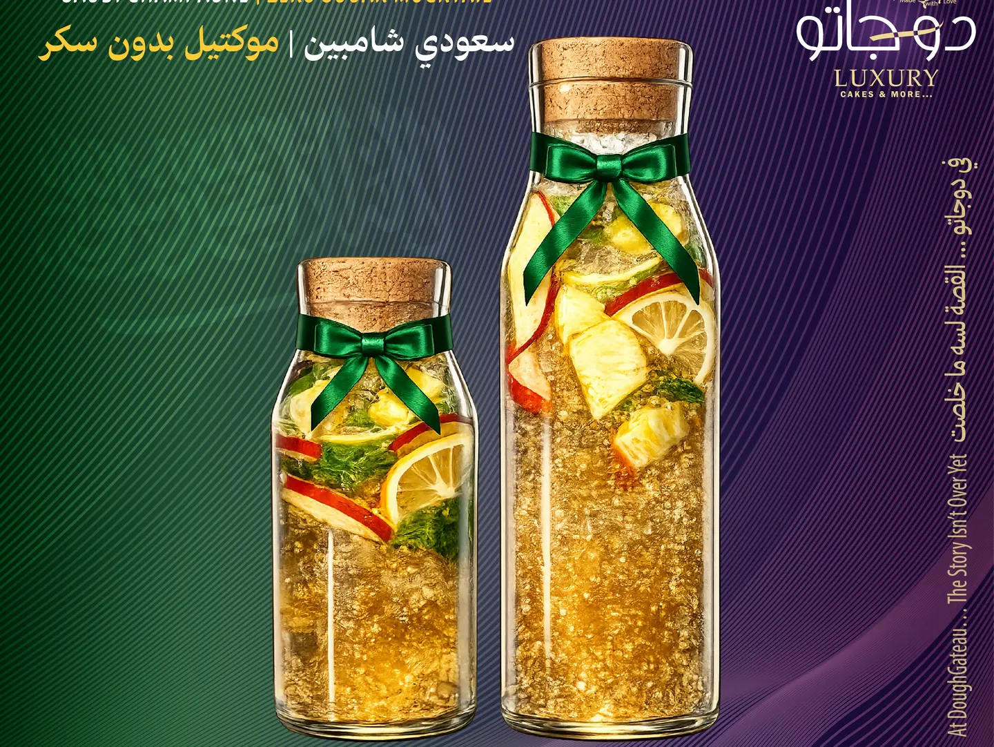 Saudi Champagne Zero Sugar Mocktail