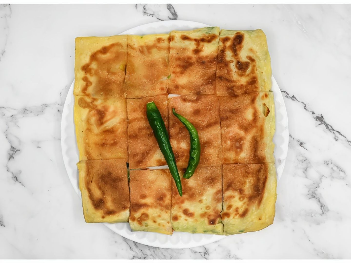مطبق بدون بيض