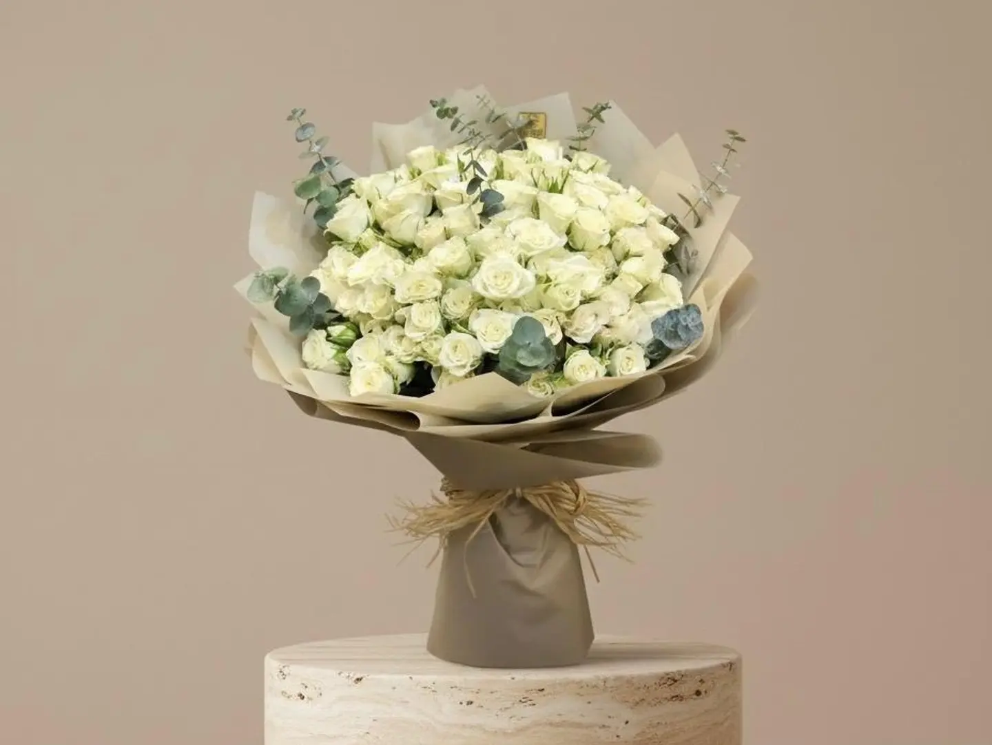 Bouquet Velvety White