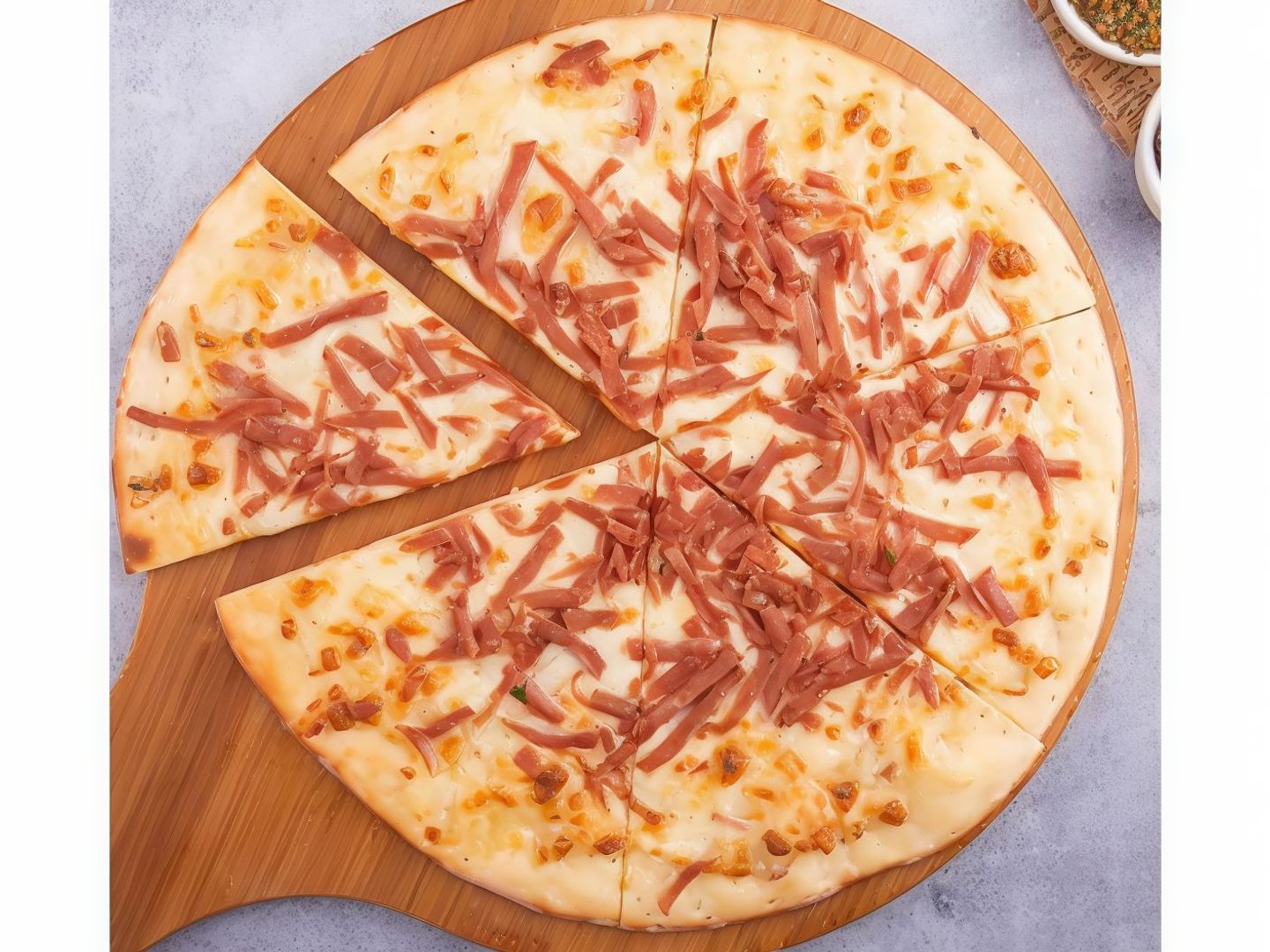 Cheese With Mortadella