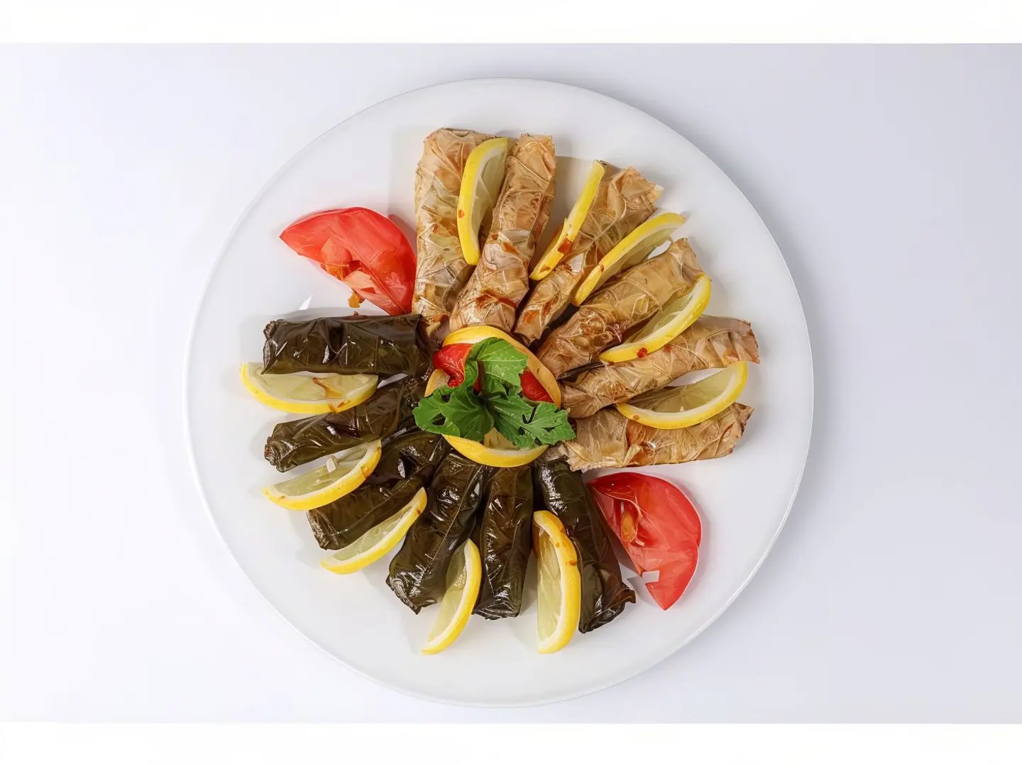 Mixed Box Of Grape Leaves And Cabbage 12 Pieces