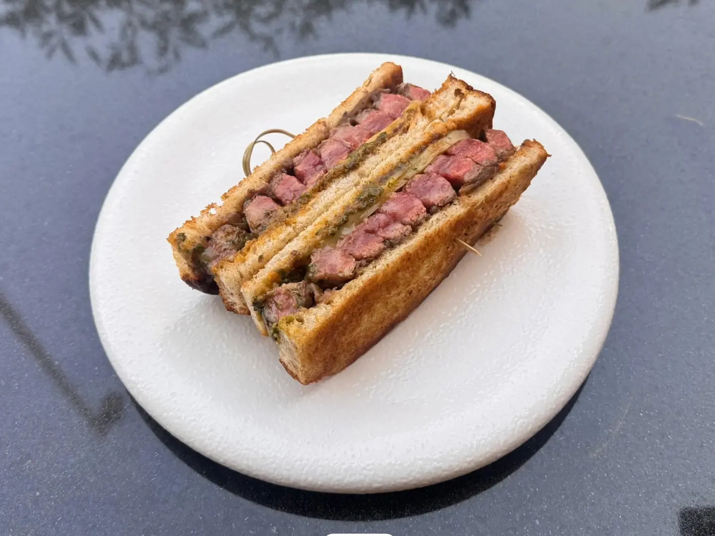 ساندويتش فلانك ستيك