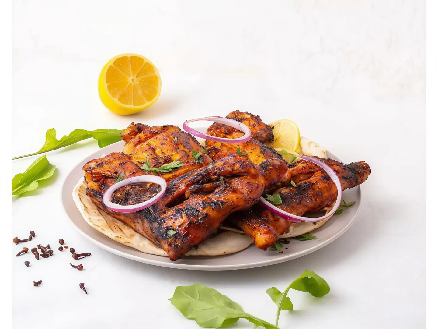 حبة دجاج مشوي