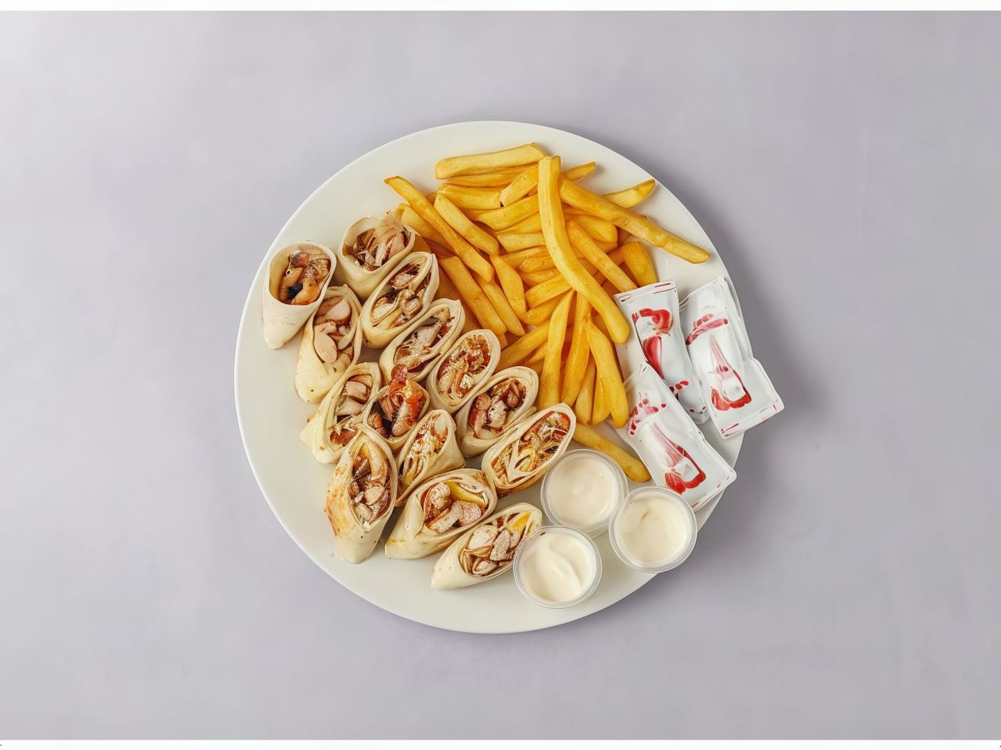 Double Arabic Plate