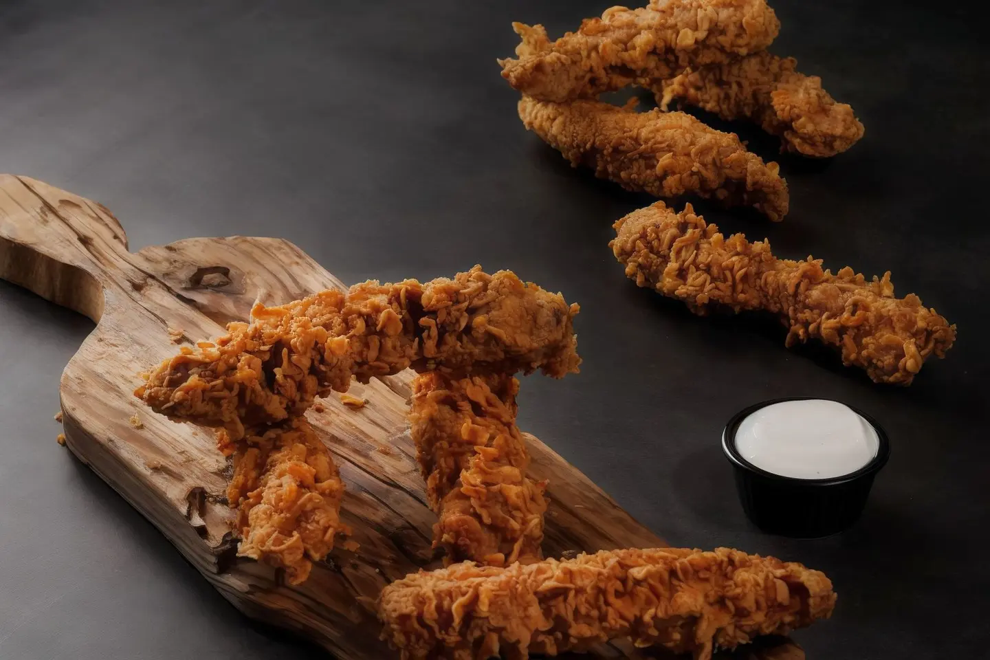 اصابع التندر تشكن المقرمشة