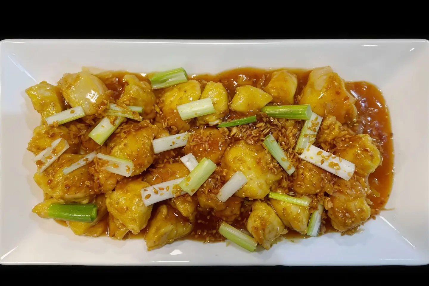 Garlic Chicken With Green Onion