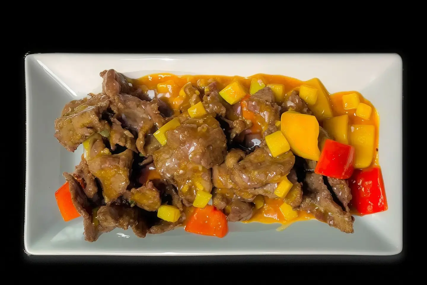 Chinese Beef With Curry Sauce