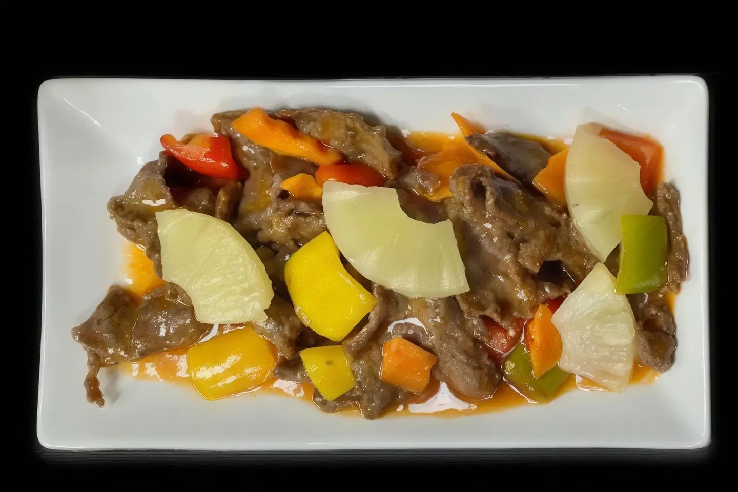 Sweet And Sour Beef Daging Asam Manis