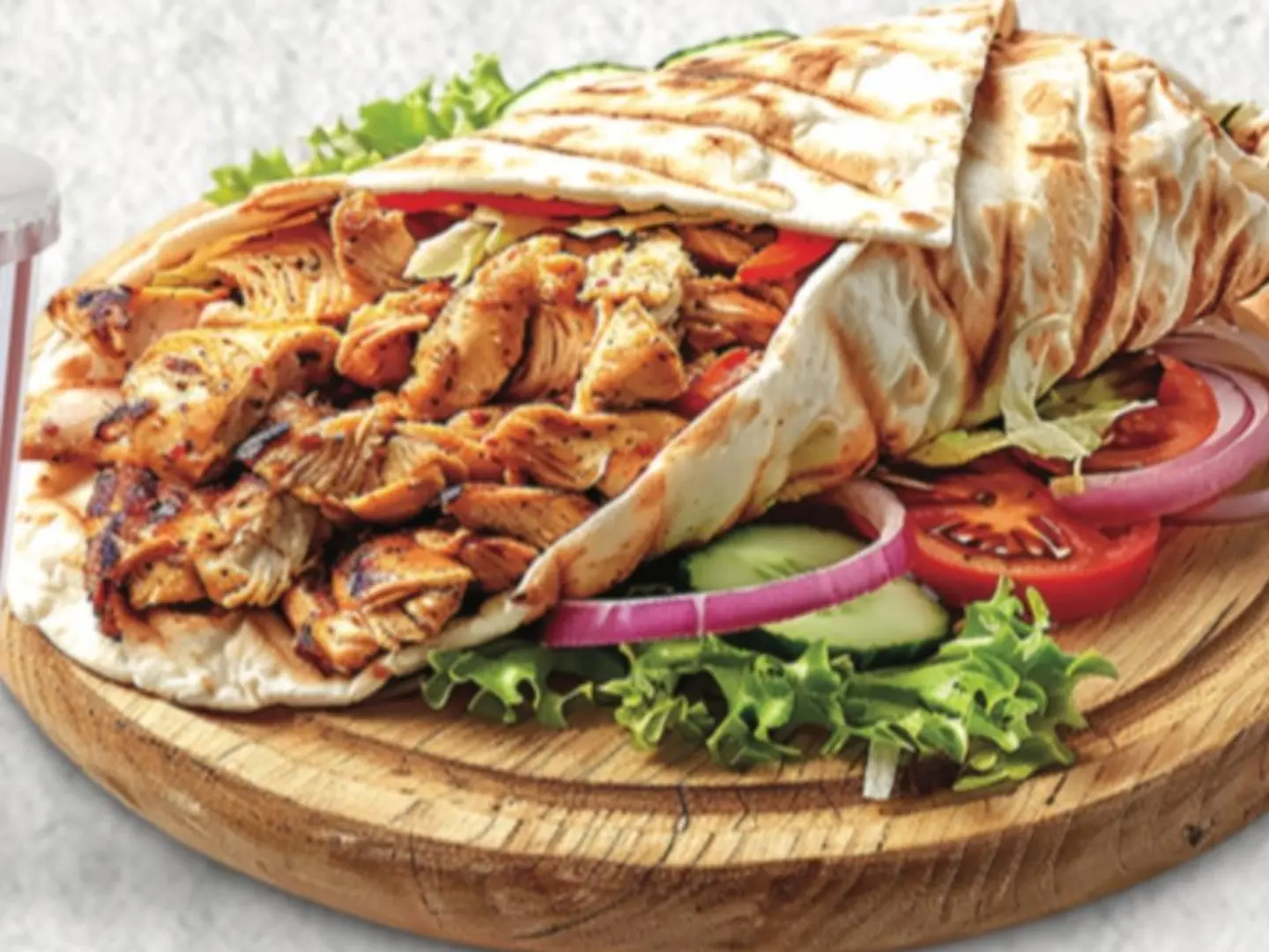 ساندوتش شاورما كبير