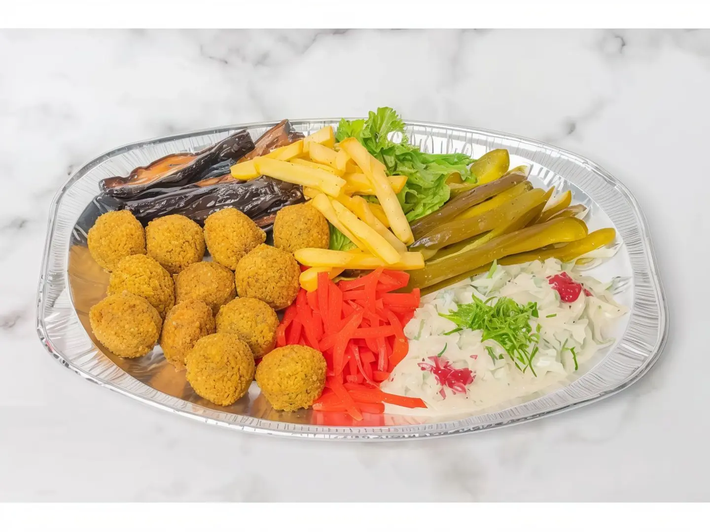 Mixed Falafel Plate