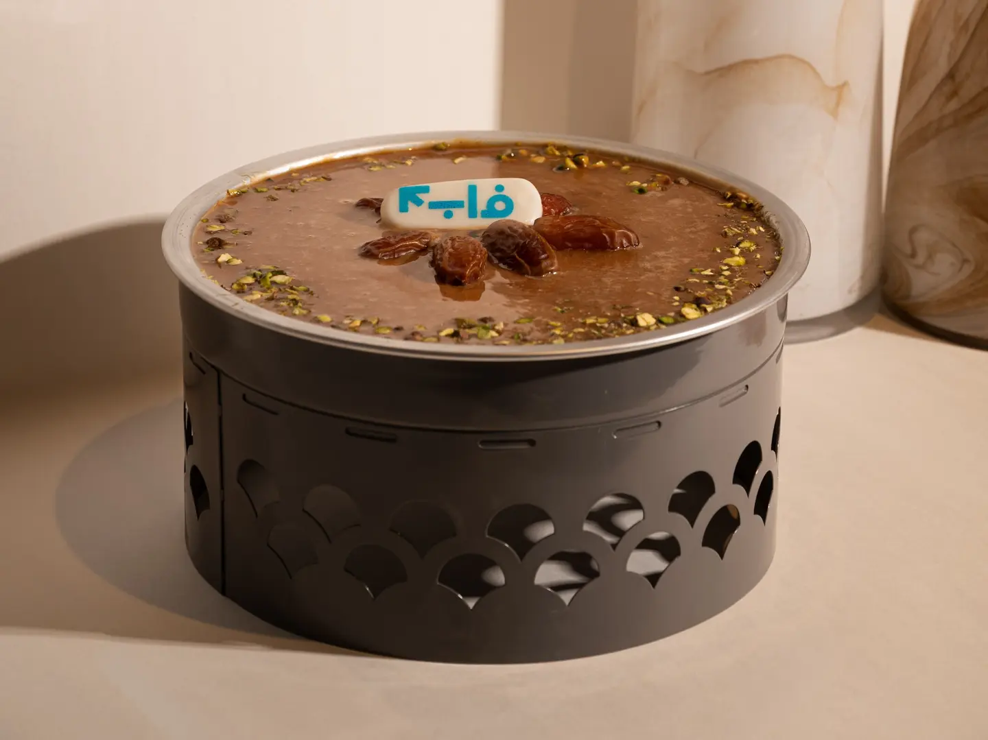 Hot Winter Date Cake
