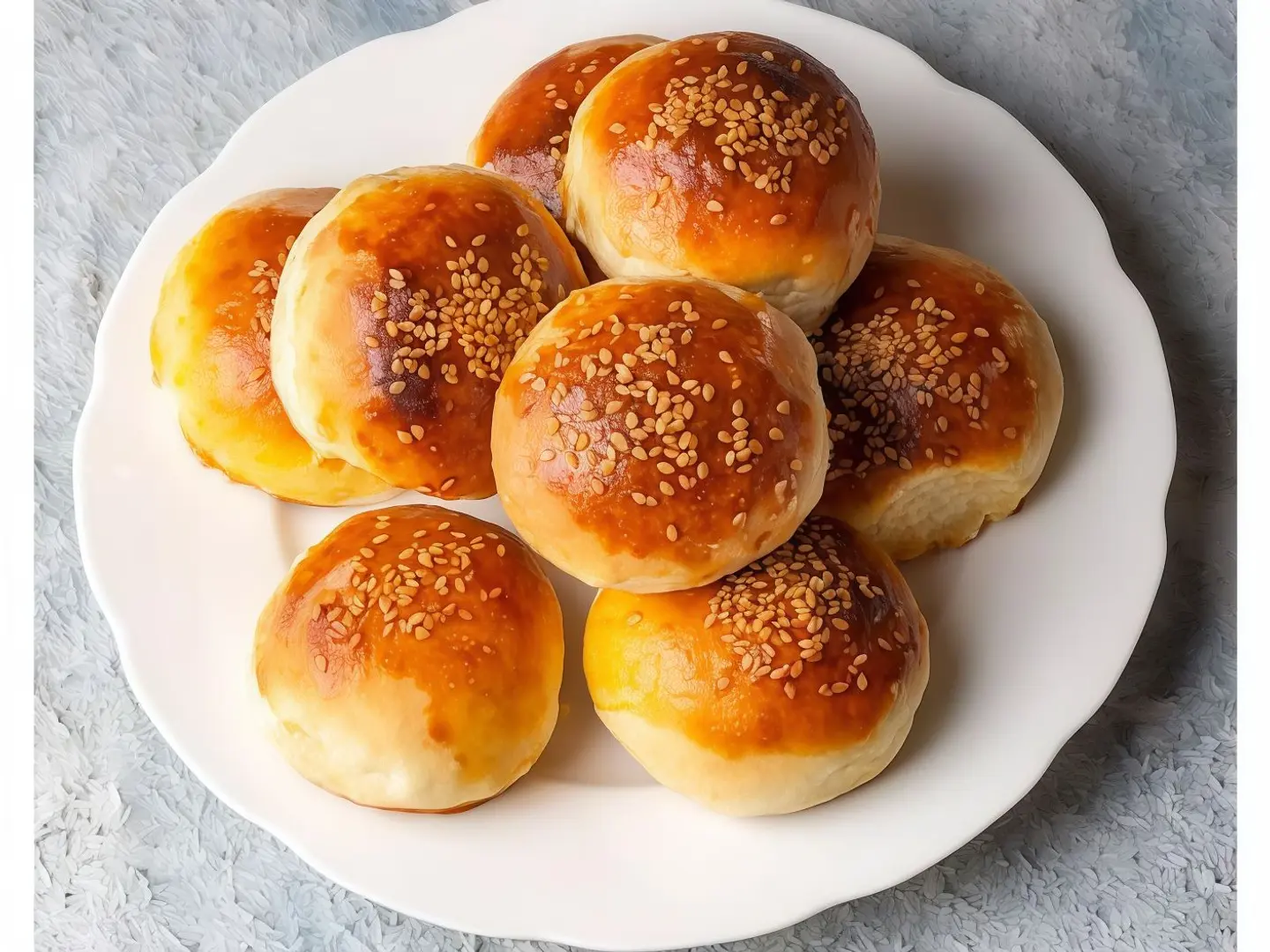 Sesame Cheese Pie