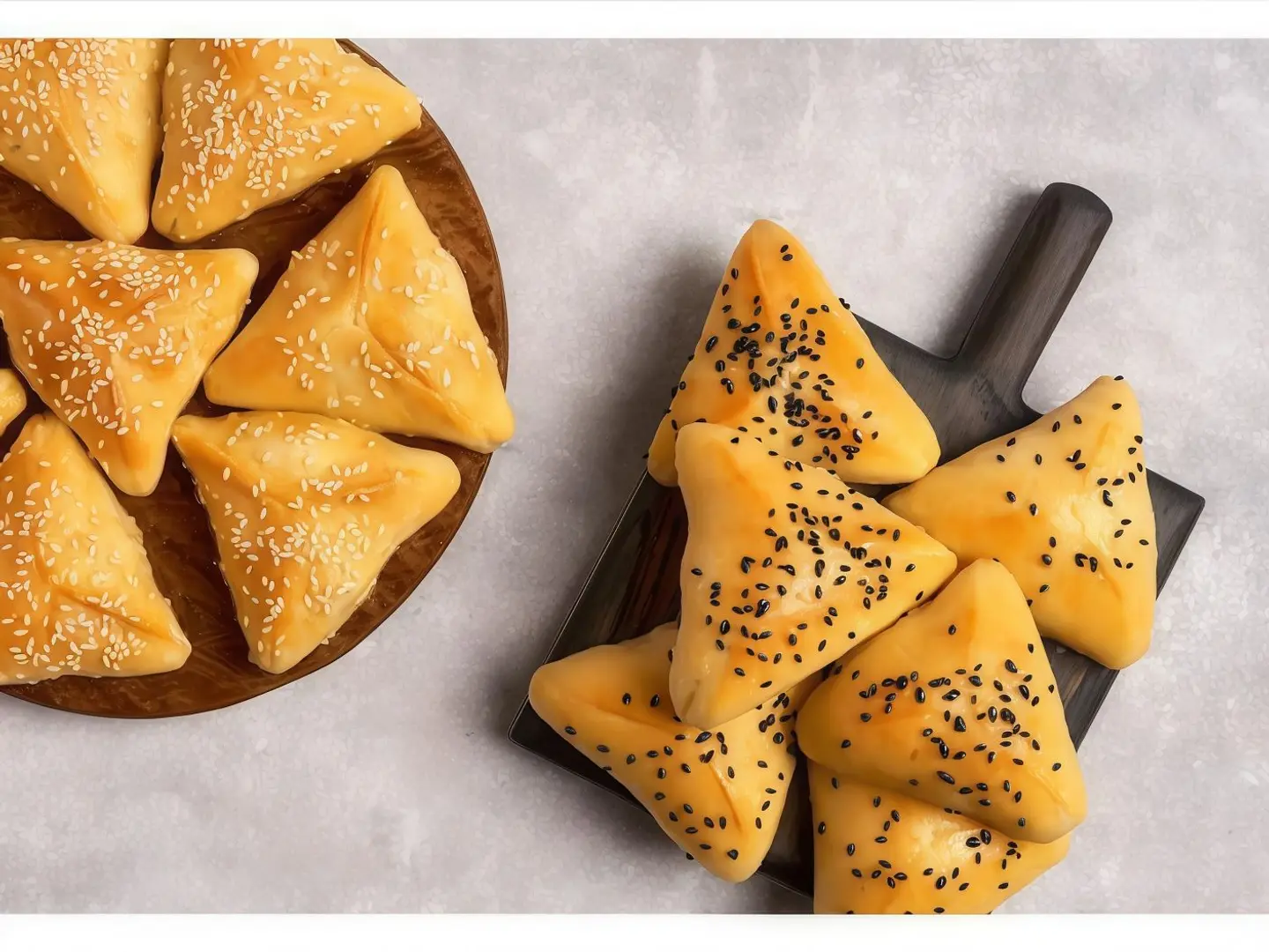 Sesame Egg Pie
