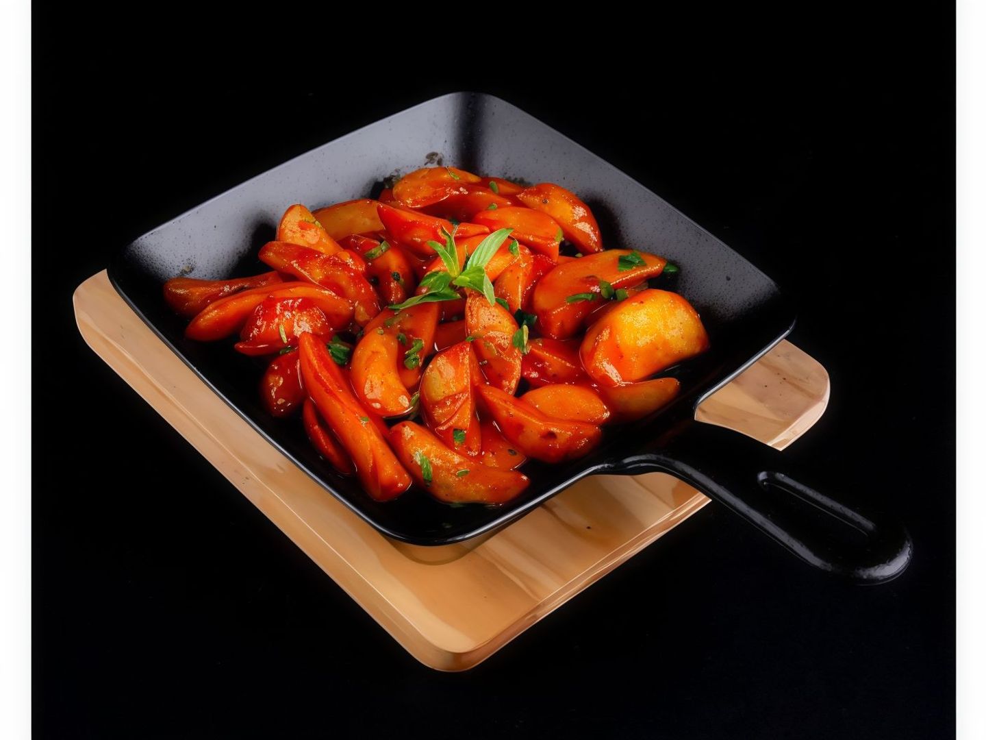 بطاطس حارة