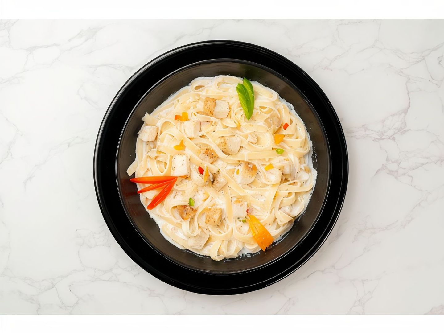 Fettuccine Alfredo With Chicken