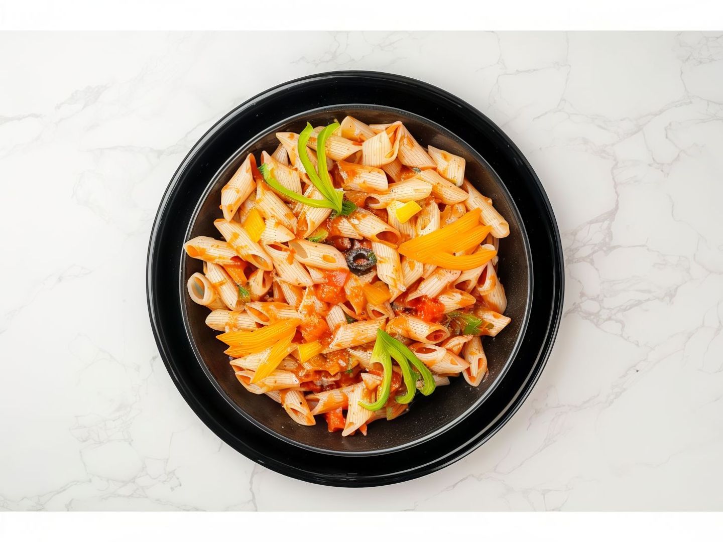 Penne Arrabiata With Red Sauce