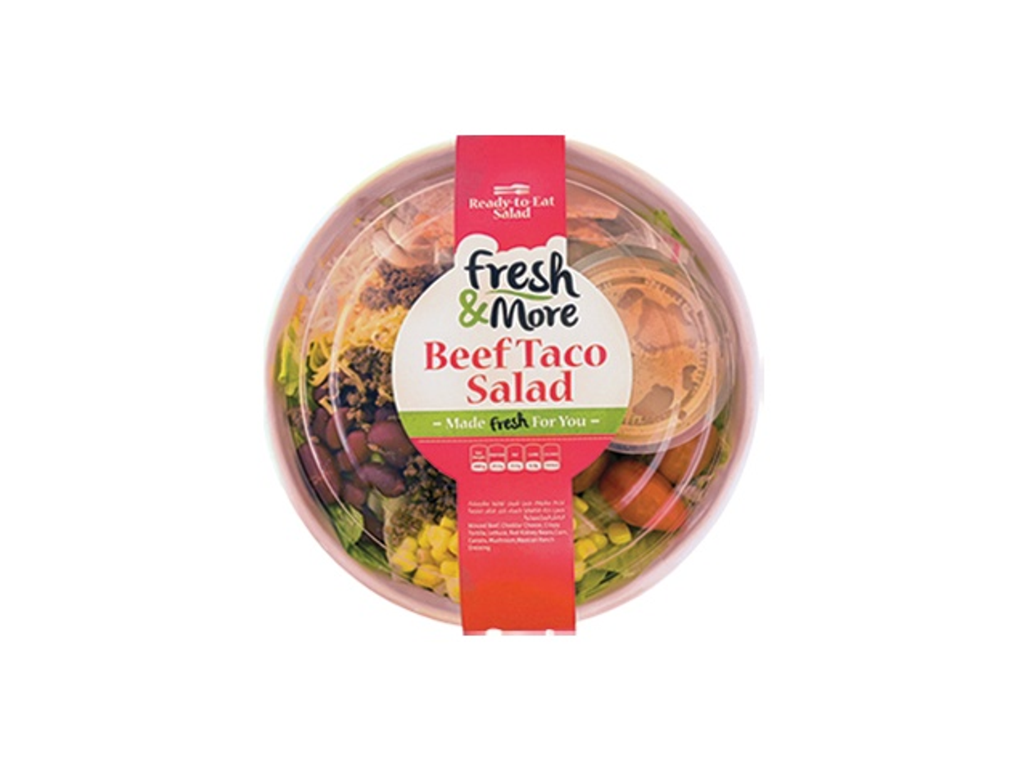 سلطة التاكو باللحم البقري