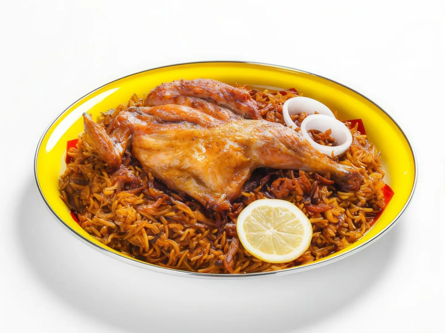 Half Chicken Kabsah Hasawiah