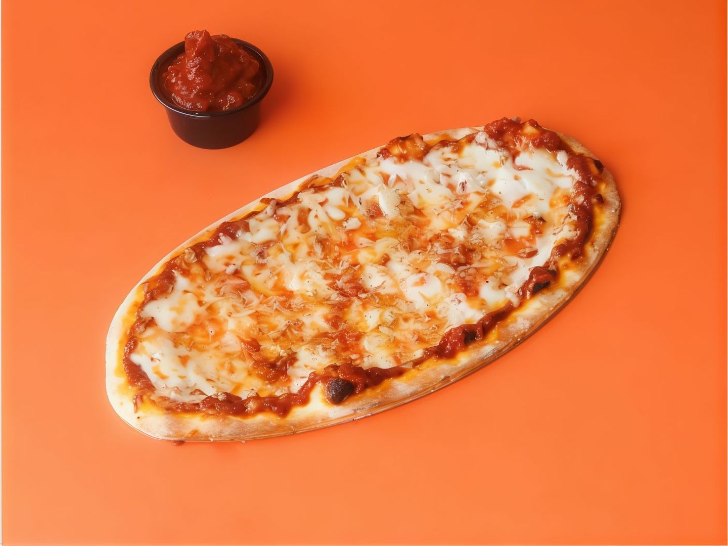 Margherita Plate With Italian Sauce
