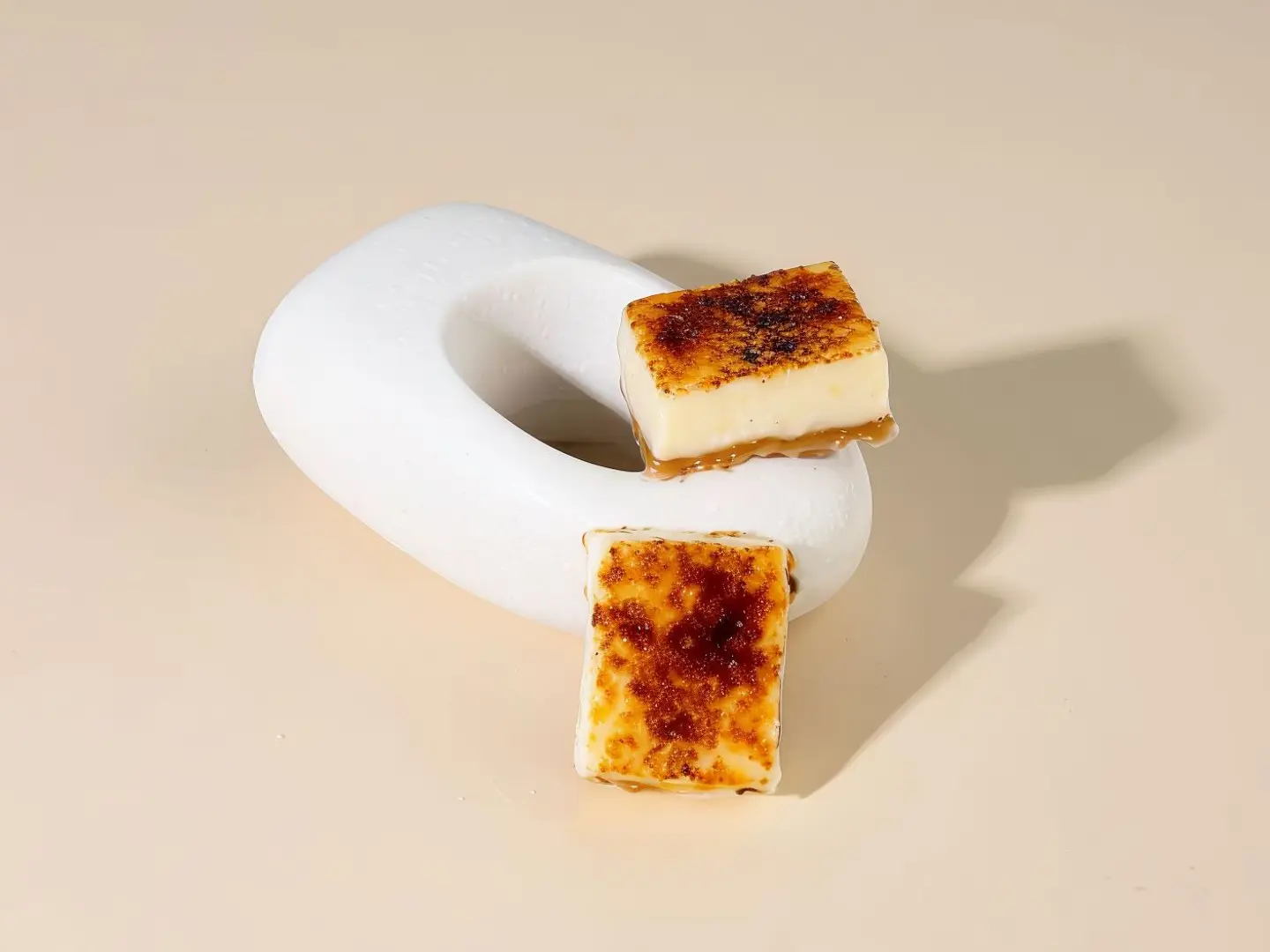 Cheese Brûlée Bites