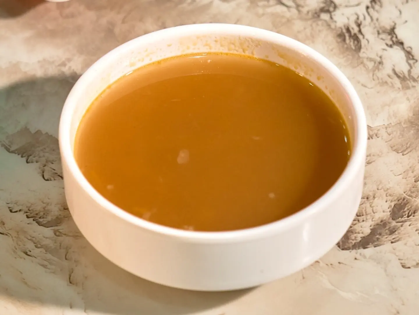 طبق شوربة لحم