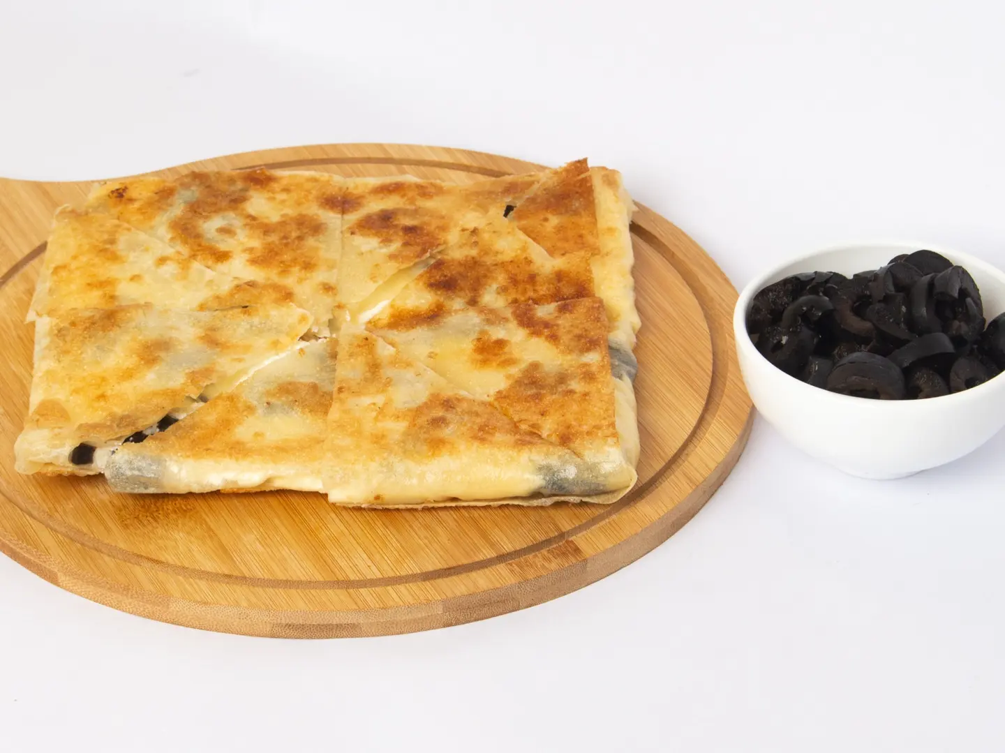 White Cheese And Olive Pie