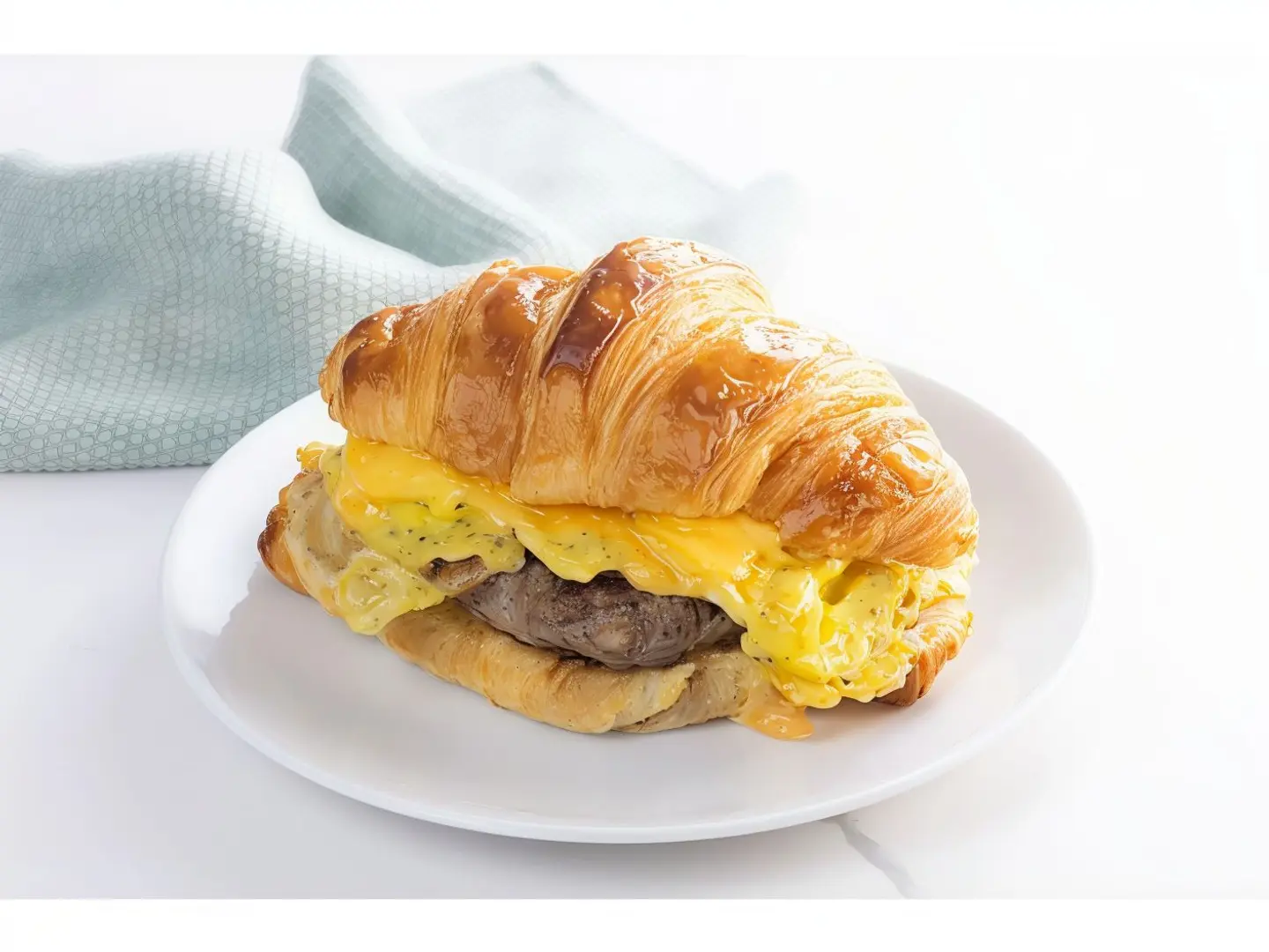 Yellow Cheese Croissant