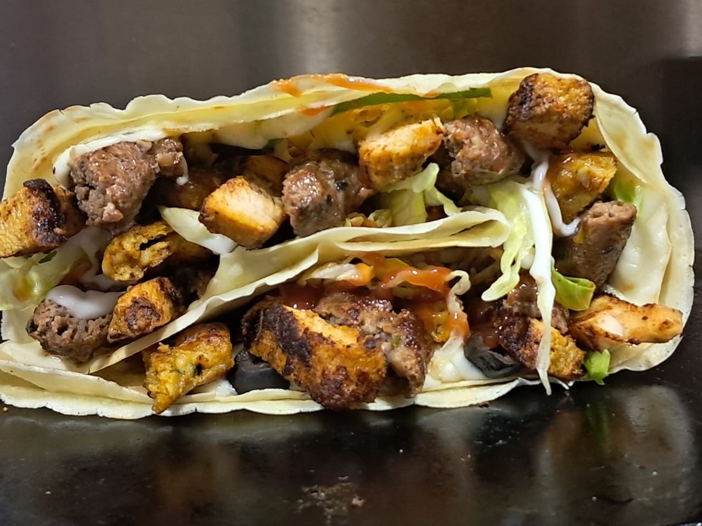 Crepe Mix Meats Chicken