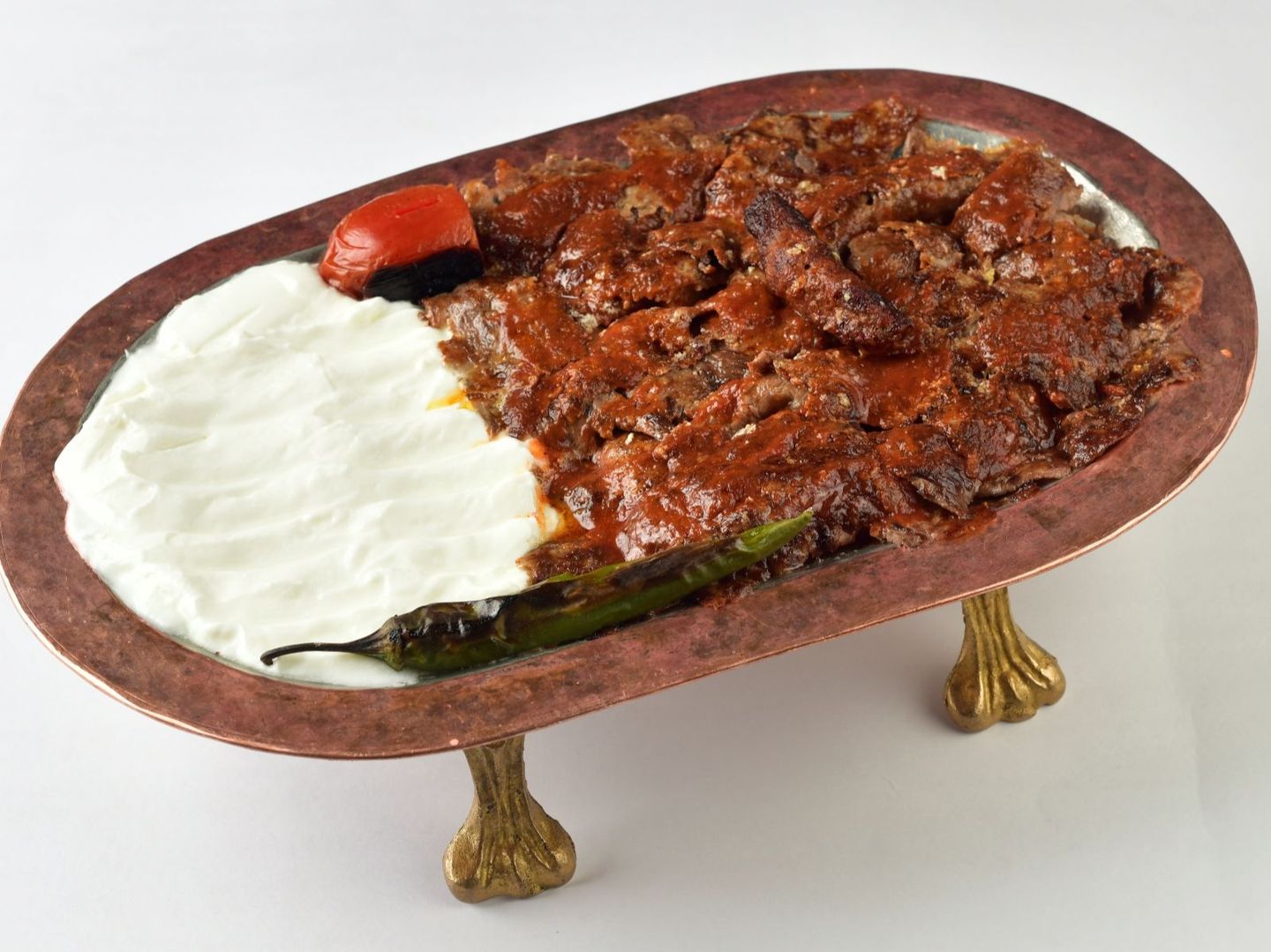 صحن شاورما لحم اسكندر