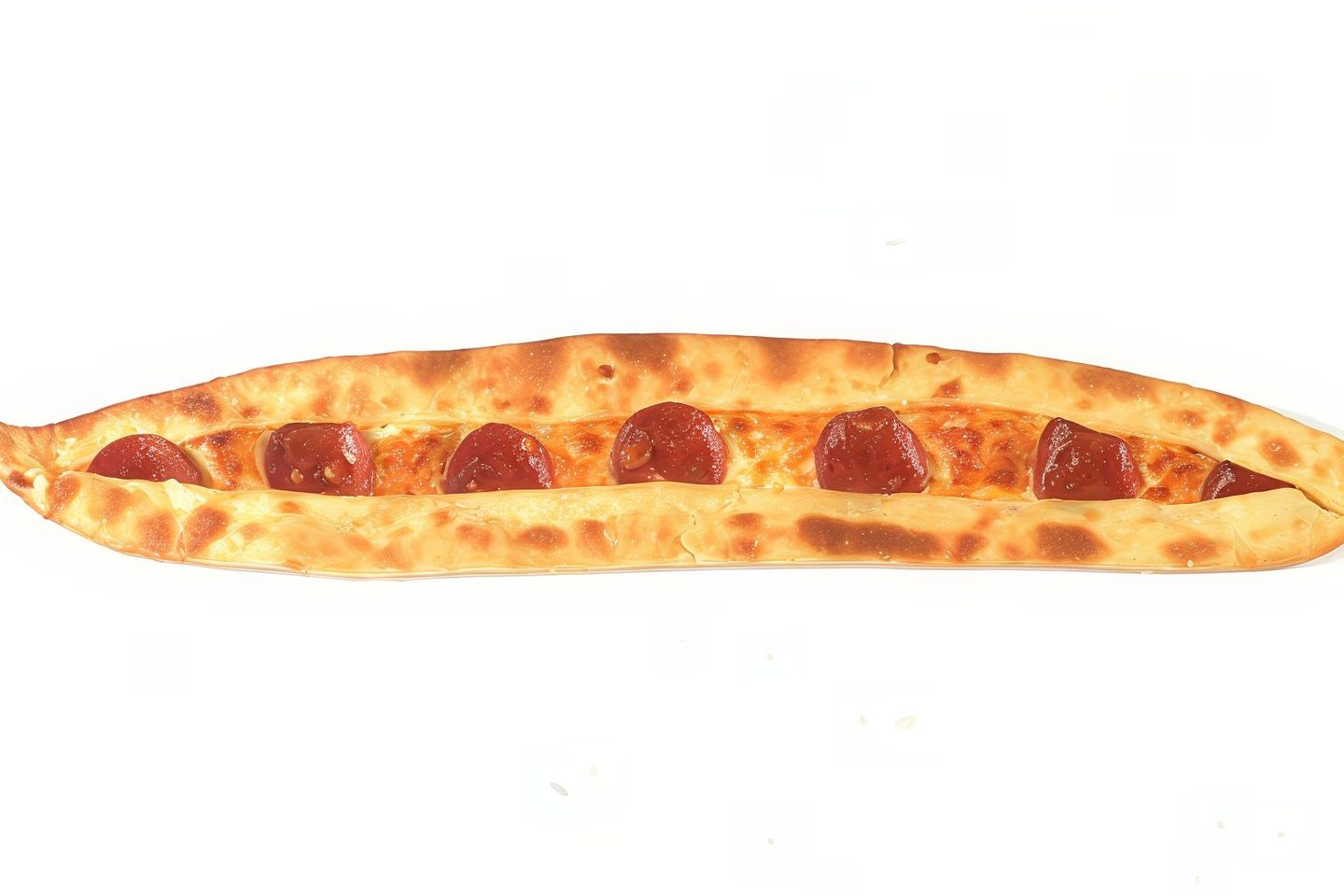 Pide With Cheese And Peproni