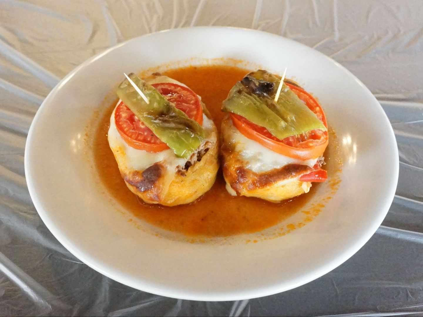 Stuffed Potatoes Wi̇th Meat In The Oven
