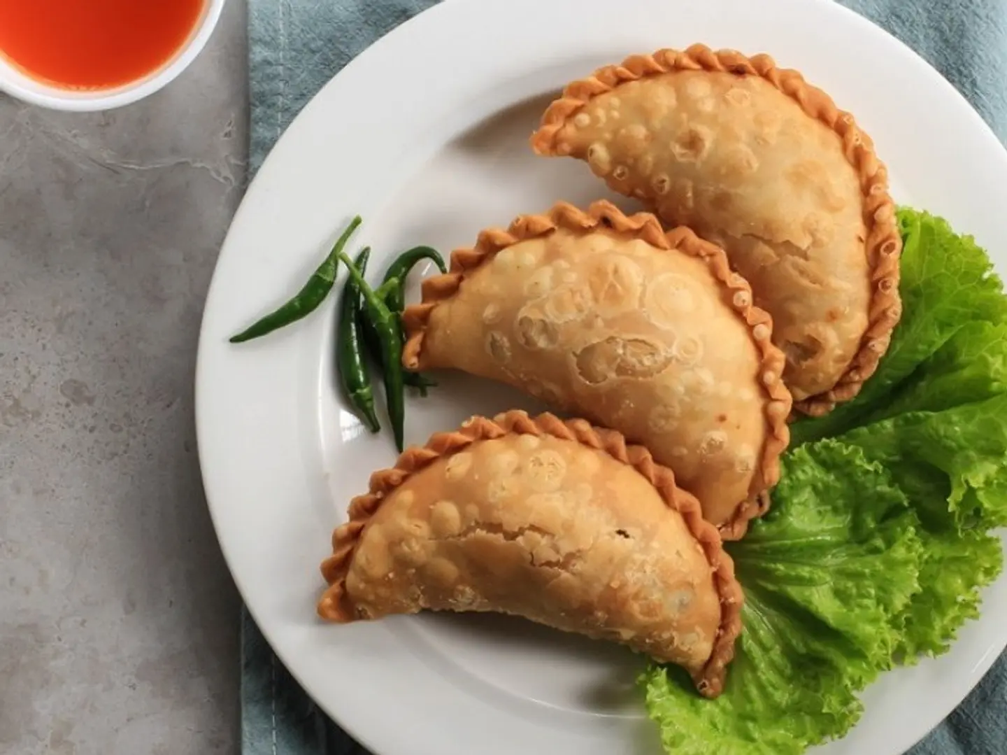 سمبوسة بف جبن مجمد