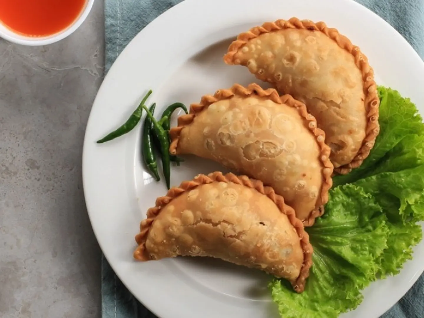 سمبوسة بف دجاج مجمد