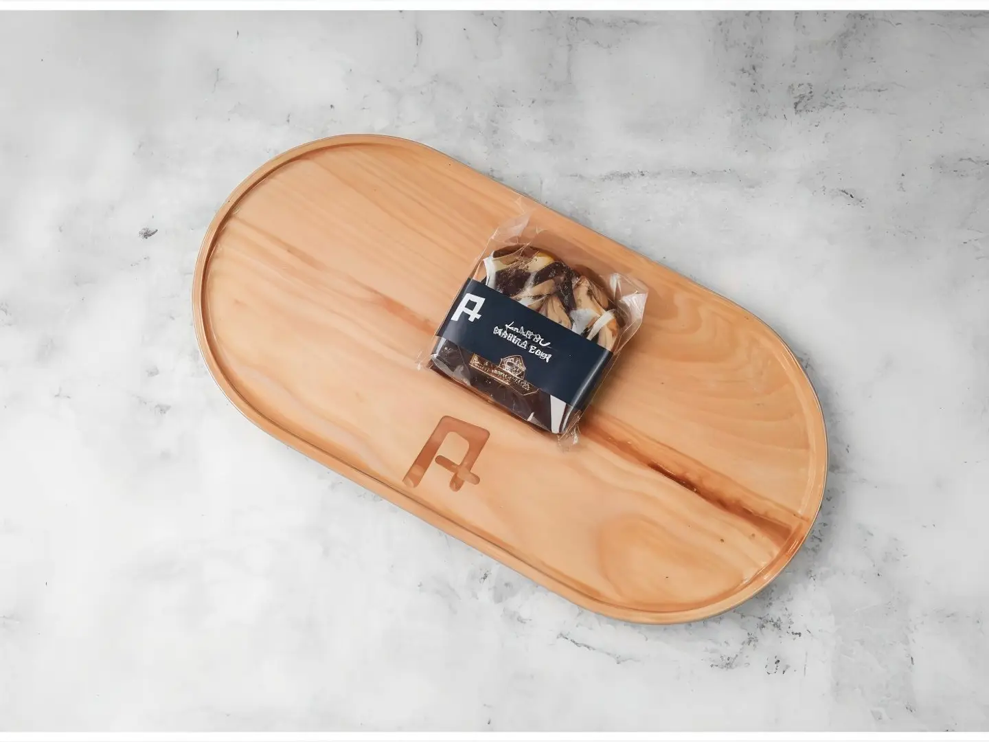 شريحة كعكة رخامية