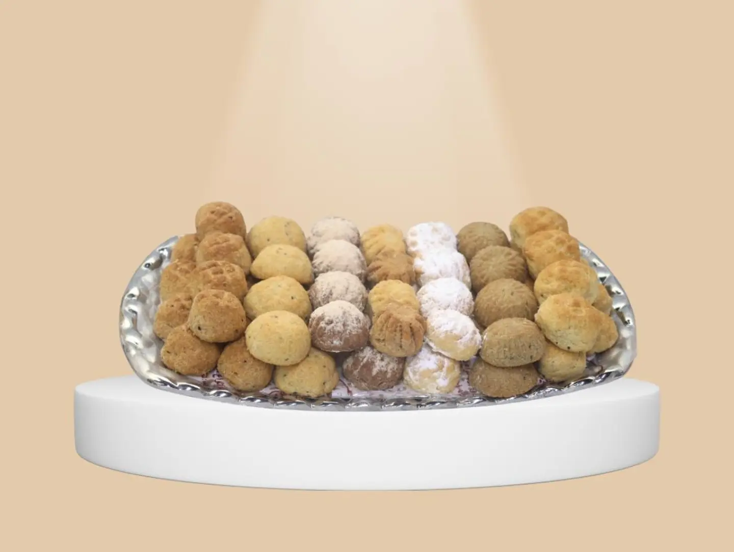 Ceramic Plate Mixed Maamoul