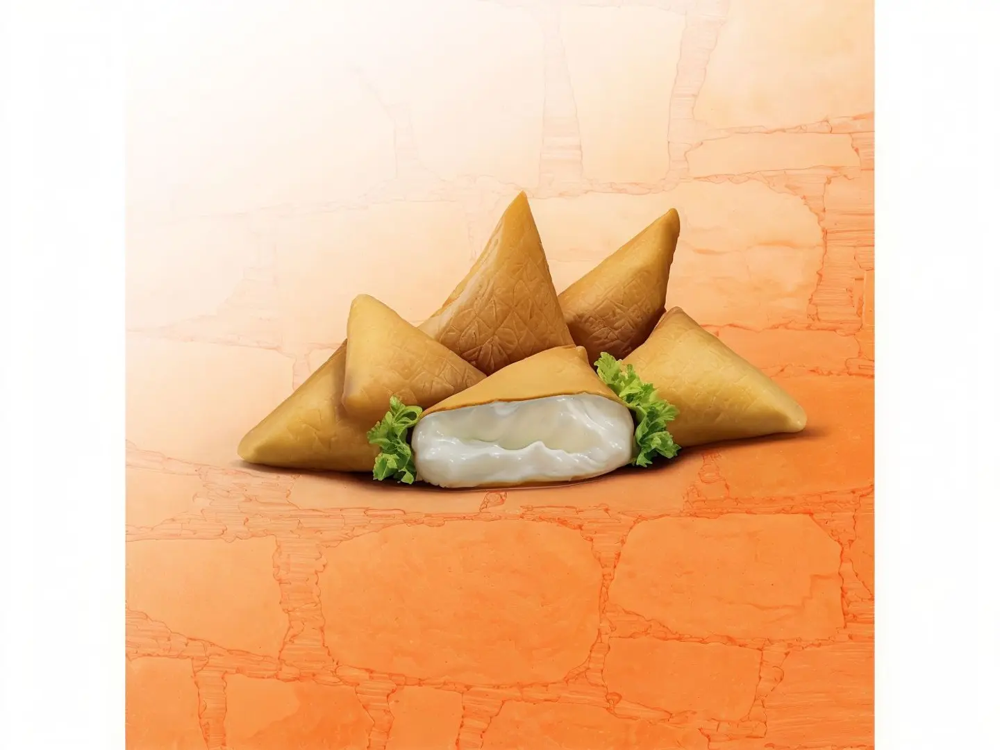 سمبوسة جبنة سايلة