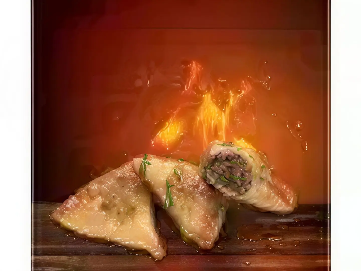 سمبوسه لحم