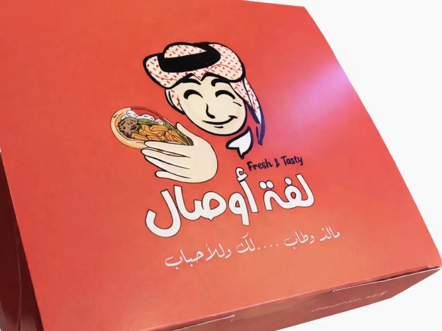 بوكس لفة مشكل دجاج