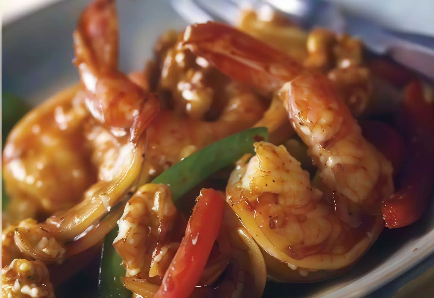 Prawns With Garlic Sauce