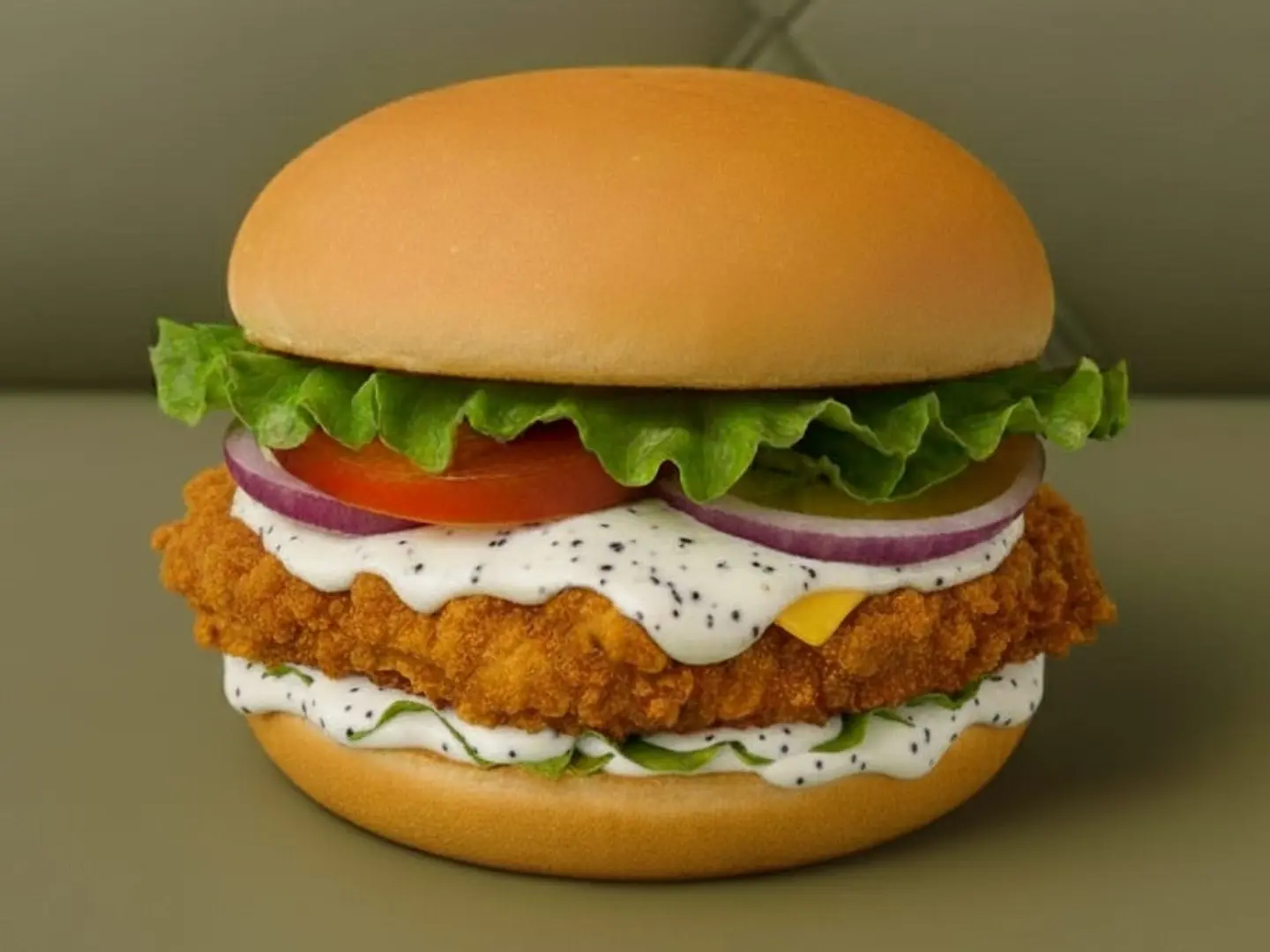 برجر دجاج ترافل