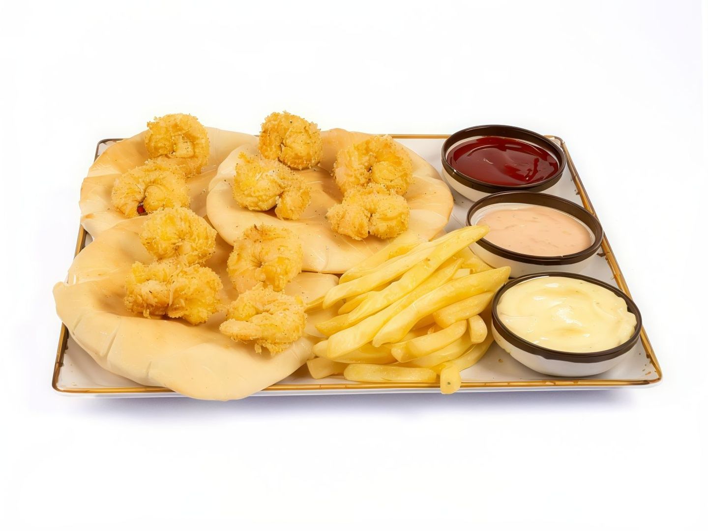 Crispy Fried Shrimp Broasted