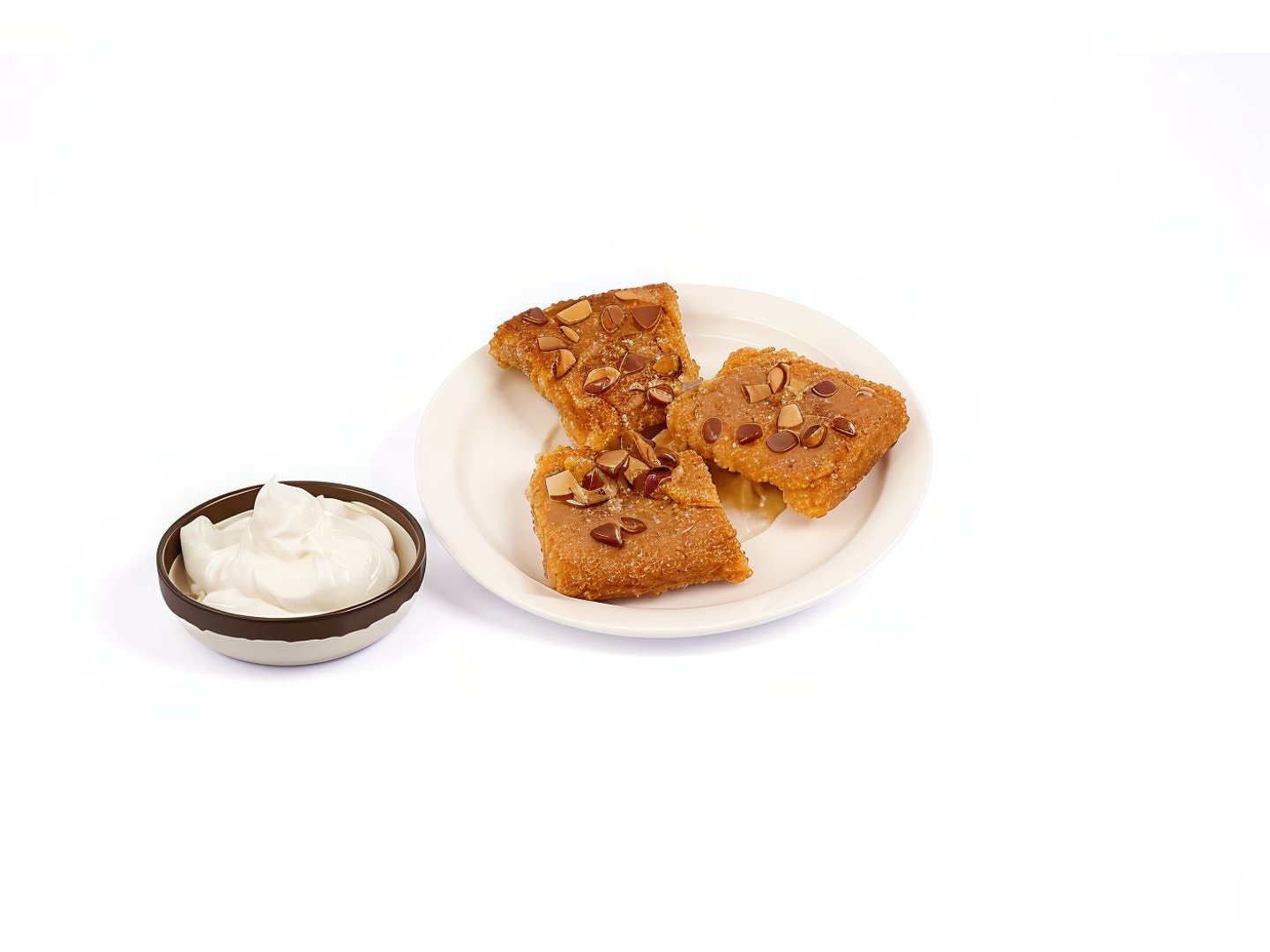 Basbousa With Cream