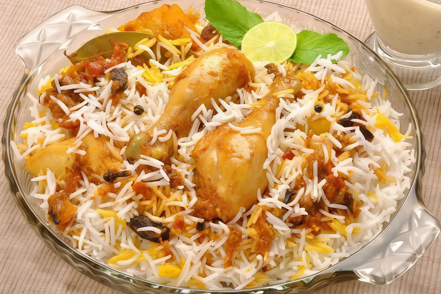 حبة دجاج برياني