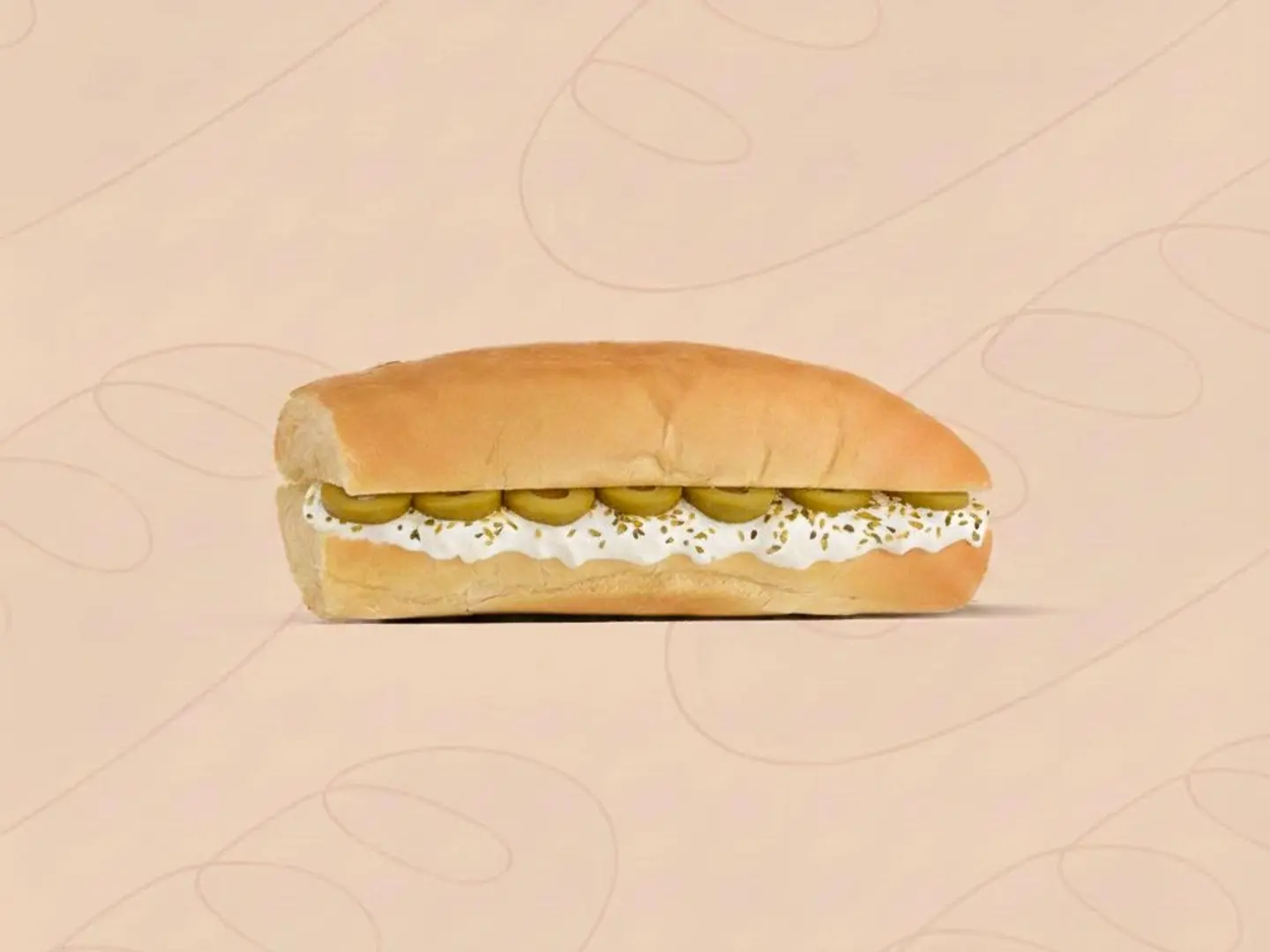 Labneh, Za'atar, Olives