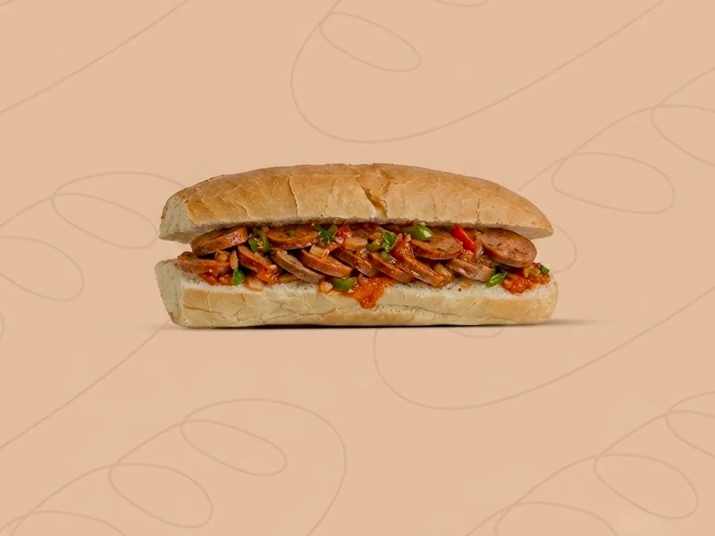 ساندويتش حمسه نقانق