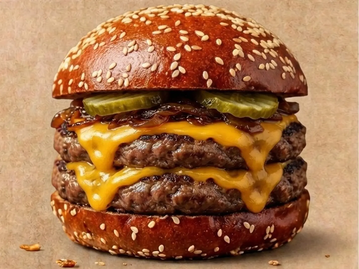 Double Angus Beef Burger