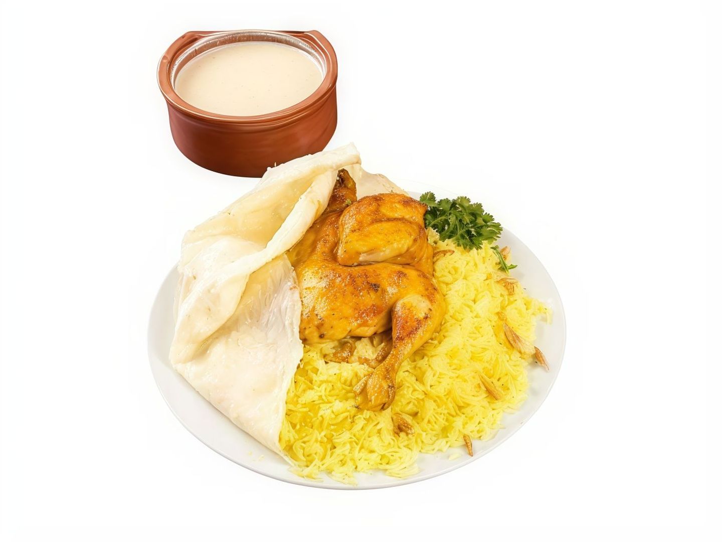 Chicken Mansaf For One Person