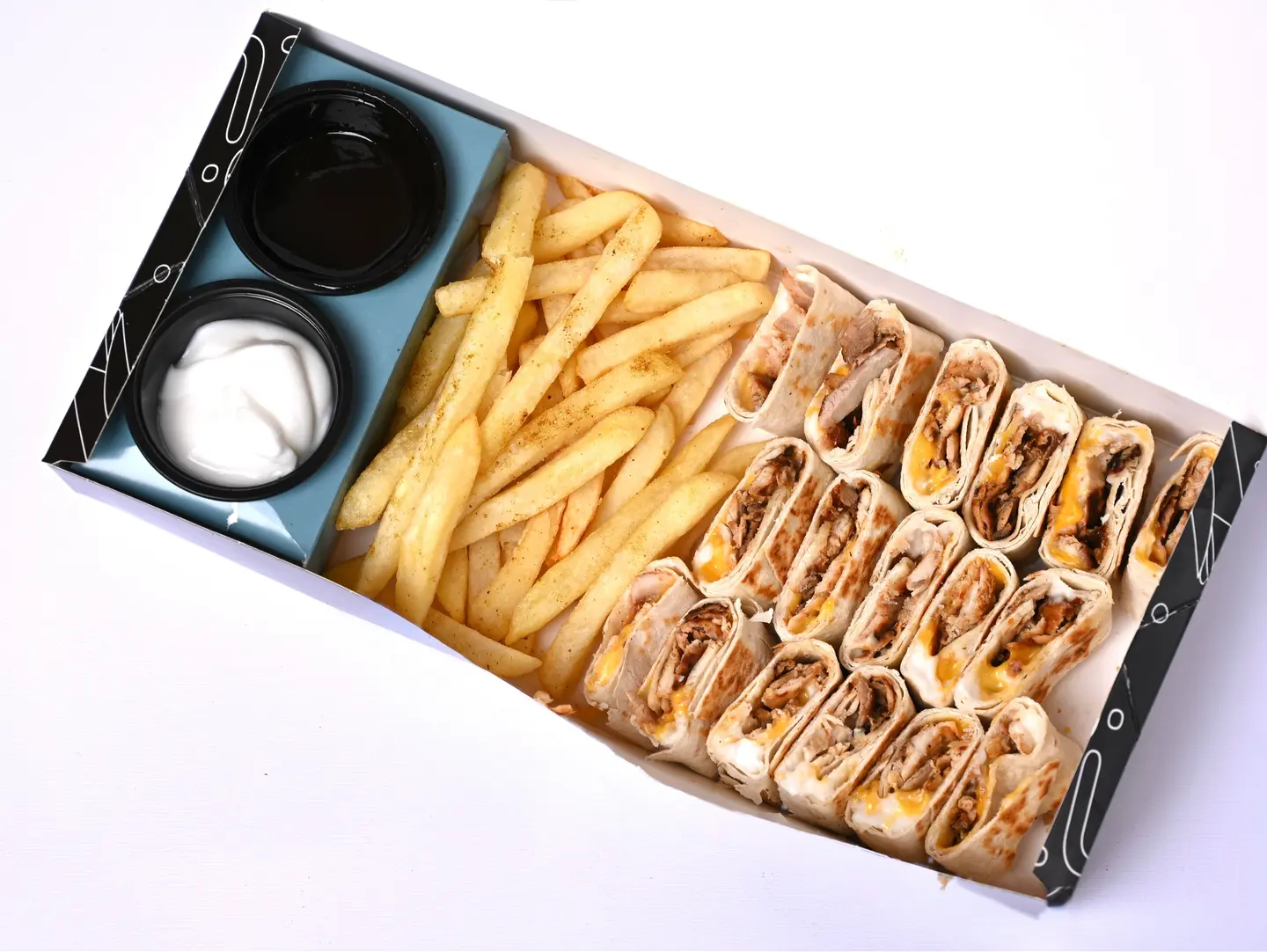 Large Arabic Shawarma - Without Cheese